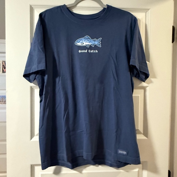 Life is good tshirt “good catch” - Picture 1 of 5